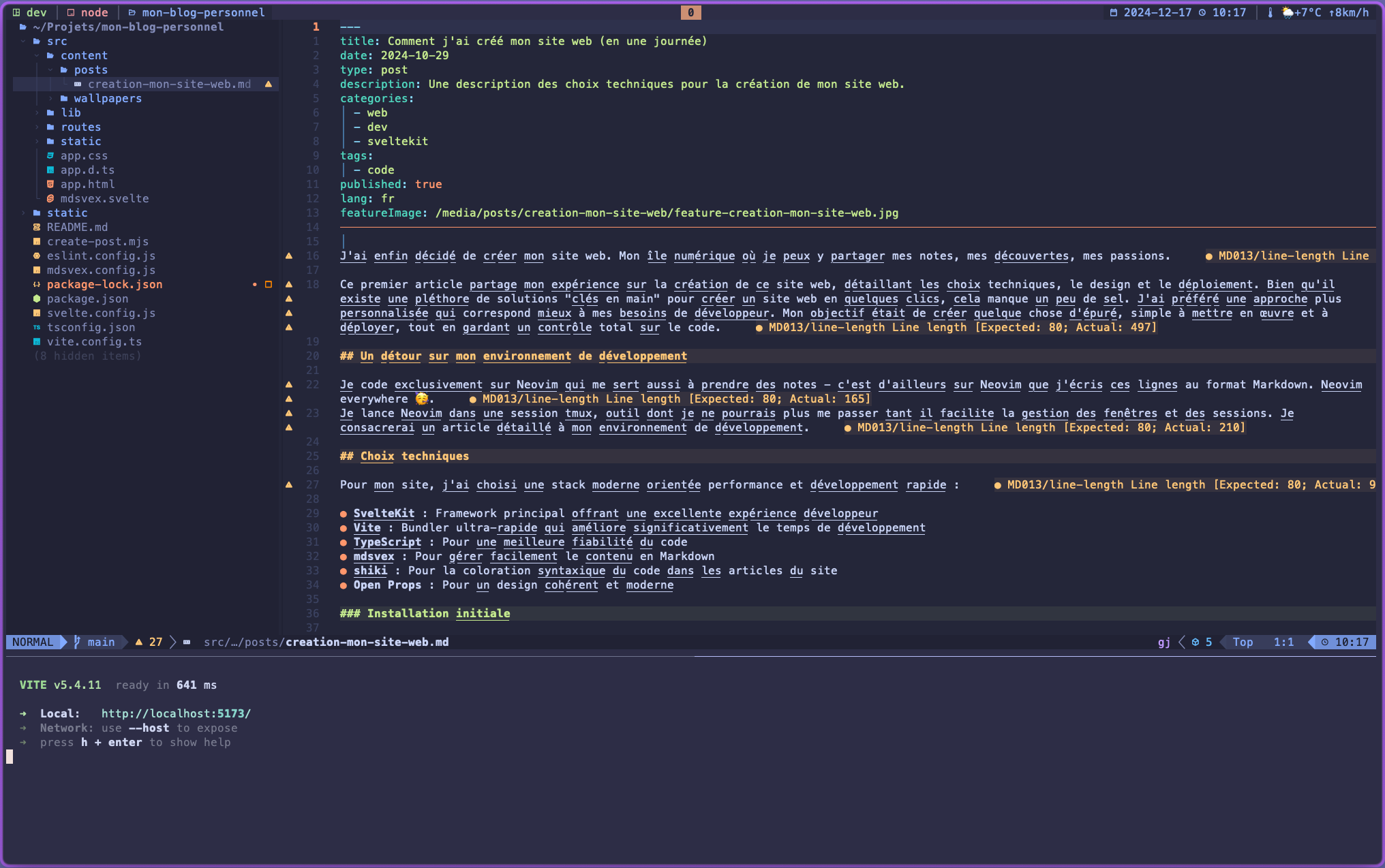 Exemple tmux 1